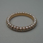 Nr. 162, 750/000 Rosegold, 31/31 Brillanten Champ./LPR, (1,8/2,0 mm, 1,77 ct), spez. Pavee/Fishtail
