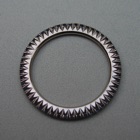 Nr. 170, 750/000 Graugold, 50 Safire blau No 6 (1,25 mm, 0,5 ct), Fishtail