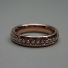 Nr. 180, 750/000 Rotgold, 35 Perlen (SWZP) (1,7 mm), Fadenfassung