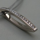 Nr. 30, 750/000 Weißgold, 19 Brillanten TW/VVSI (1,5 mm, 0,27 ct), Fadenfassung